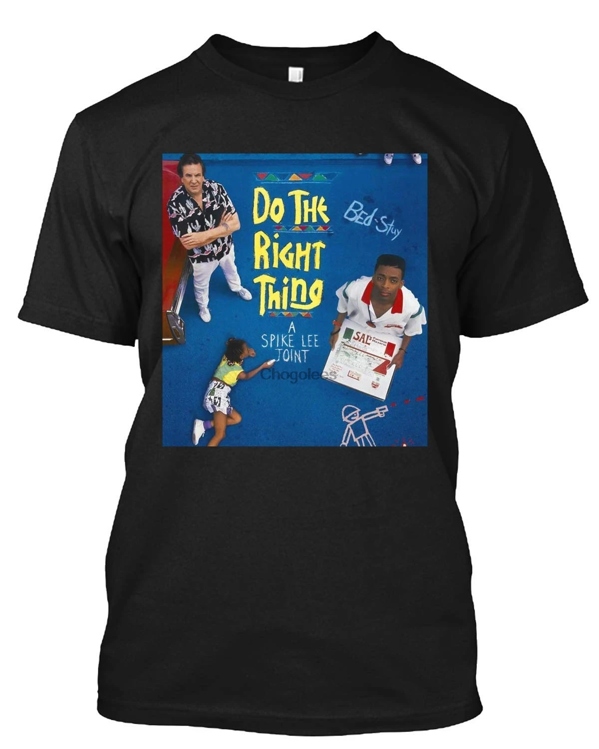 Винтажная футболка с надписью Do The Right Thing черная история Бруклина Подарочная для