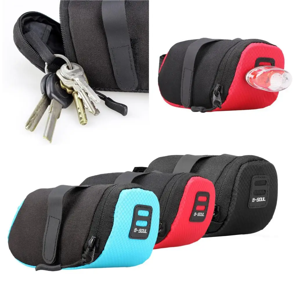 

Lightweight Bicycle Saddle Bag Cycling Seat Pack for Mountain Road Bike