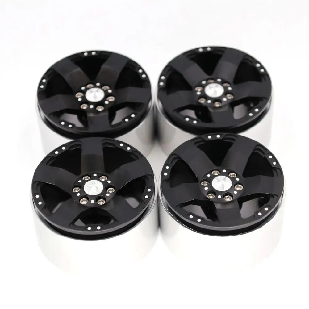 LeadingStar Beadlock Колесные диски концентратор 2 дюймов CNC для 1/10 RC SCX10 Рейф 90018 Рок