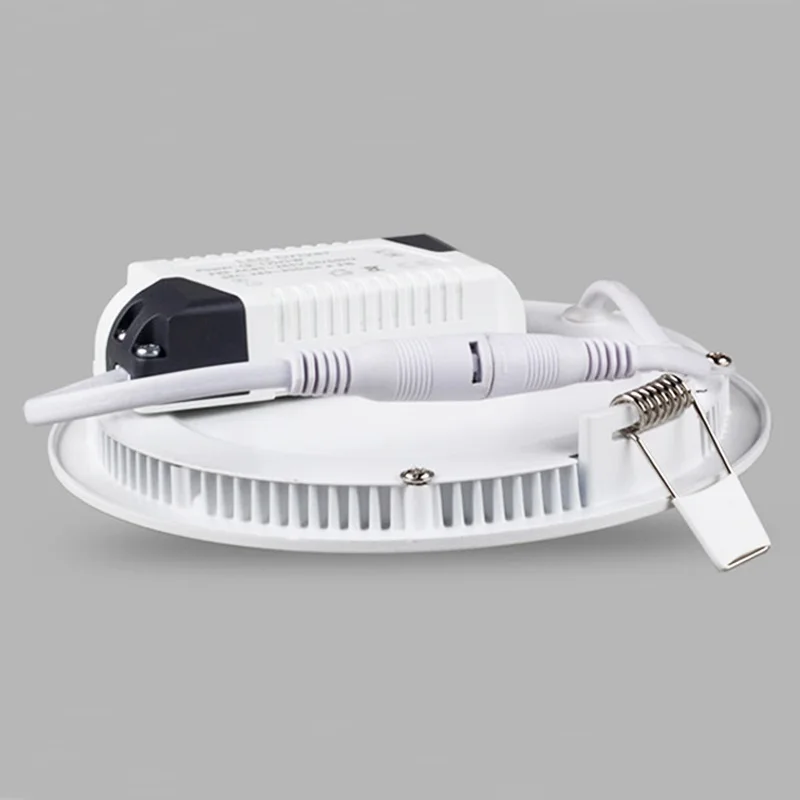 Светодиодный светильник с тонкой круглой панелью потолочный подвесной