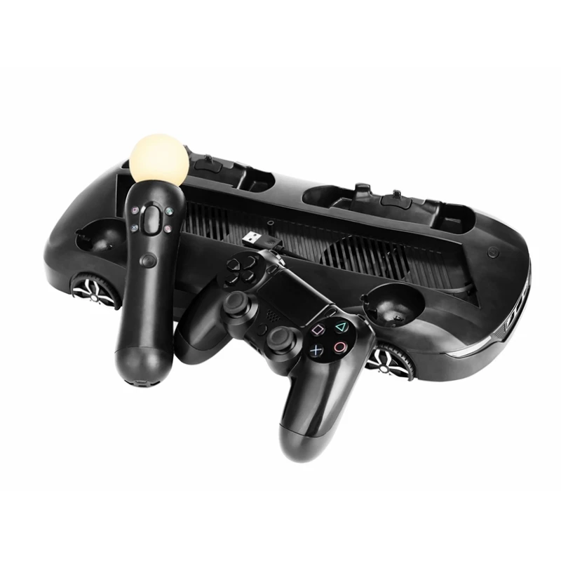 Подставка для зарядки PS4 вентилятора консоль Playstation 4 Slim / Pro с вертикальным