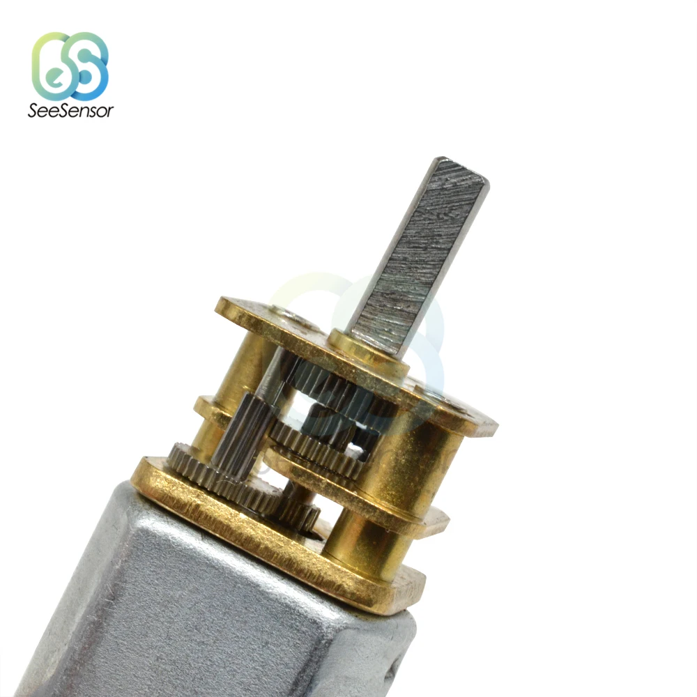GA13-050 DC 12V Micro Speed Gear Motor Reduction With Metal Gearbox Wheel 10 30 60 100 150 200 300RPM | Обустройство дома