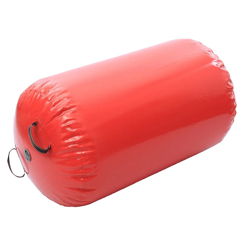 Red Gofun AirTrack Air Cylinder Tumbling Track гимнастика Упражнение Колонка надувной тренажерный зал перевернутый Backflip обучение детей безопасный - Цвет: Red