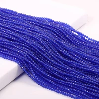 faceted stone beads spinels stone rectangle section royal blue beads for jewelry making diy bracelet necklace accessories 23mm