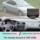 Для Honda Accord 6 1997-2002 приборной панели крышка кожаный коврик Зонт Защитная панель светонепроницаемая прокладка автомобильные аксессуары автозапчасти