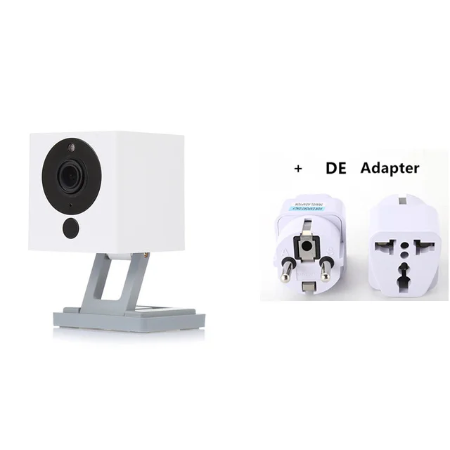 Add DE Adapter Смарт-Камера MI Mijia Xiaofang CCTV с цифровым зумом, IP, 110 градусов, 8X1080 P, Wi-Fi, беспроводное управление, камера ночного видения для приложения Mihome - Color: Add DE Adapter