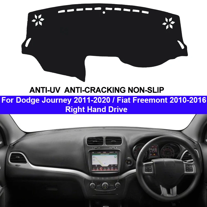 

Коврики для приборной панели автомобиля, для Dodge Journey 2011-2020/Fiat Freemont 2010-2016, 1 шт.