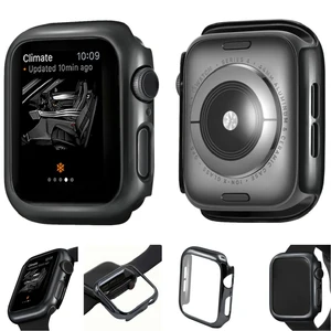 Ремешок для часов, чехол с рамкой для Apple Watch Series 4 40 мм 44 мм, защитный чехол для iWatch 5, бампер