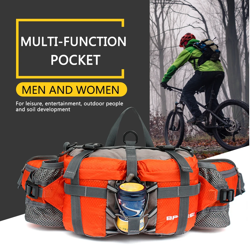 

Outdoor Sports Waist Bags Waterproof Hiking Cycling Backpack for Men Women Large Capacity Bicycle Ridding Running Pack Men Women