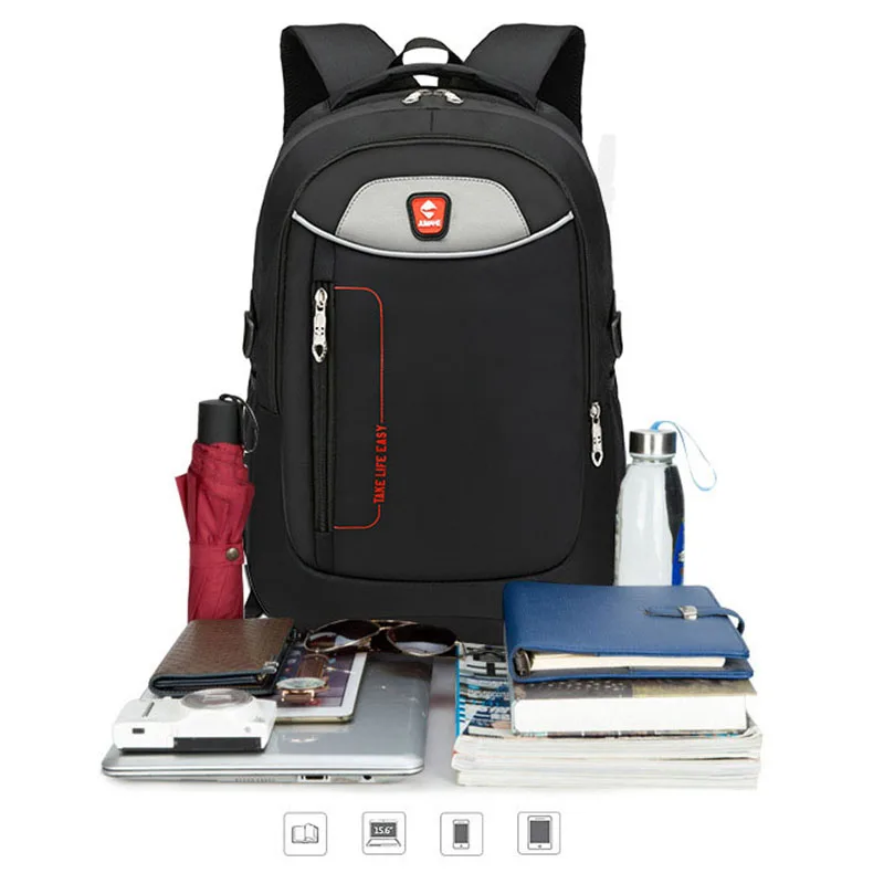 

2021 New Fashion Travel Backpack Men Bag Business Computer Backpack College Student School Bag Large Capacity Travel Bags