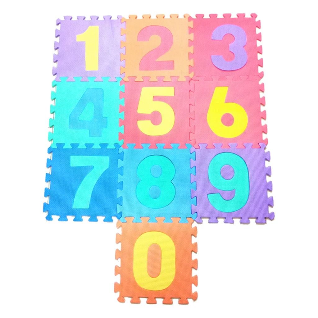 

36 Pieces Foam Mat Alphabet & Number Puzzle Play Flooring Mat for Toddlers