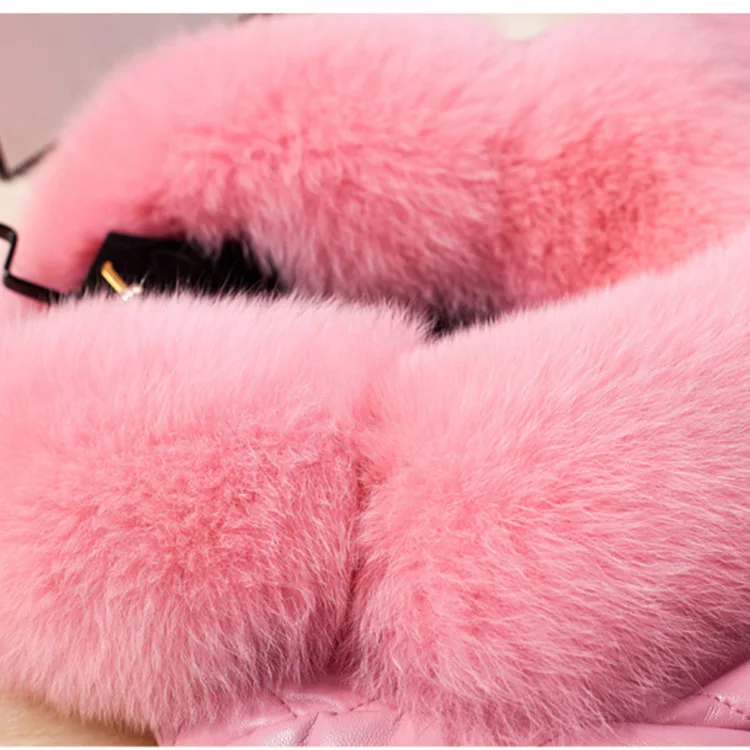 Женская зимняя куртка из искусственного меха Корейская Толстая теплая Роскошная