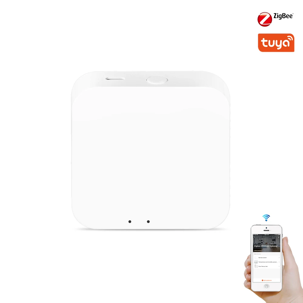 Tuya Zigbee 3,0 концентратор Gaterway Wifi умный дом мост беспроводной пульт дистанционного управления