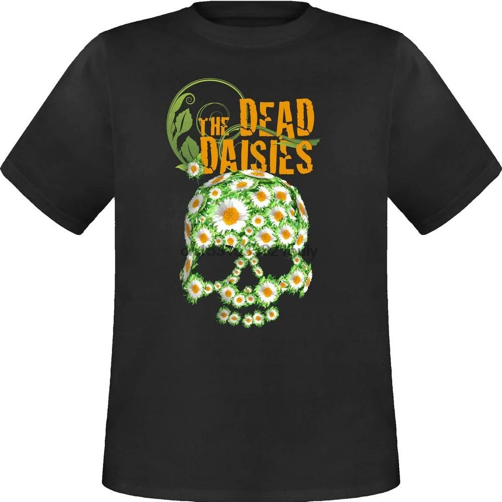 

Черная футболка с маргаритками The Dead