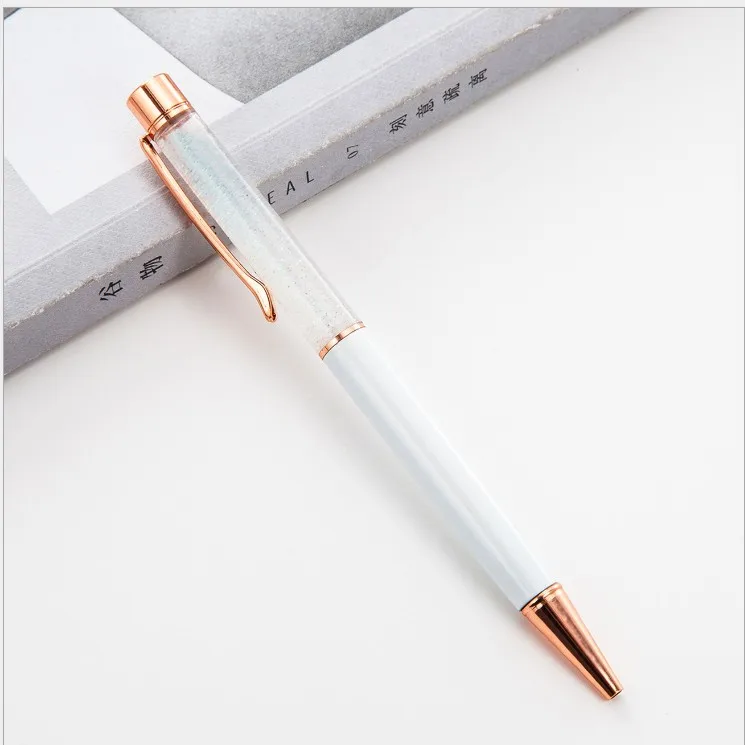 Agenda школьные ручки шариковые карандаши escolar back to School volta as aulas черный синий refill YZB001G - Цвет: 11 Pure white