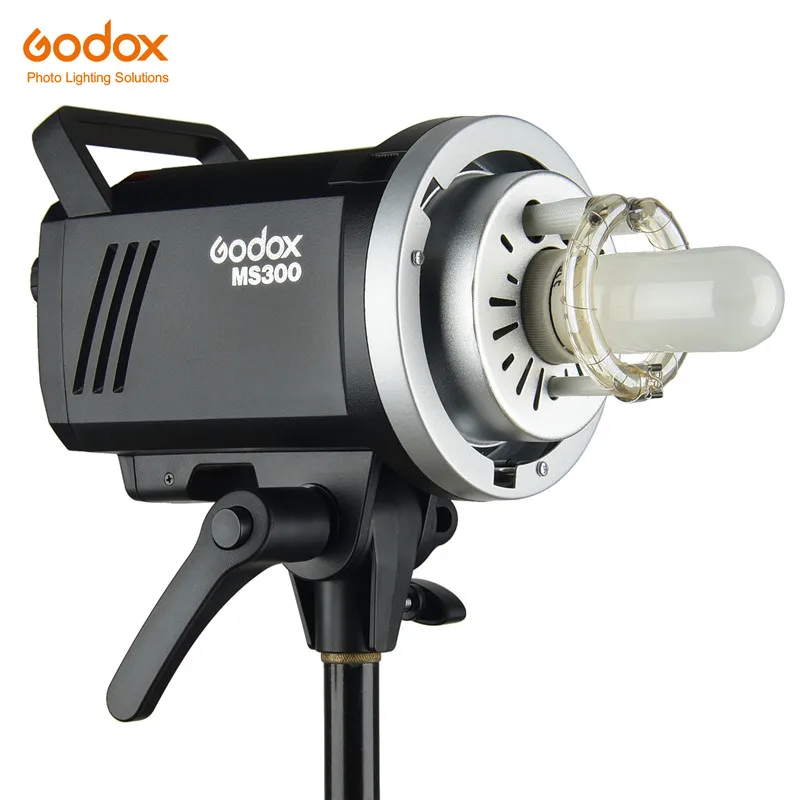 Компактная и прочная студийная вспышка Godox MS200 200 Вт или MS300 300 для