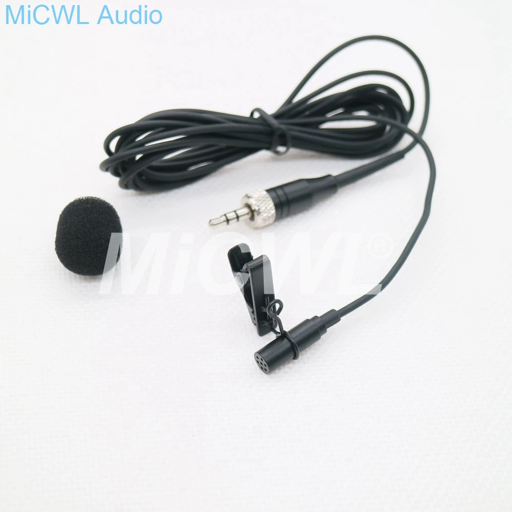 Black Lavalier Microphone for Sennheiser G2 G3 G4 Wireless ME2 Lapel Belt Pack System 2m wire | Электроника