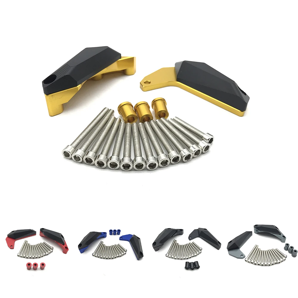 

Motorcycle Aluminum Engine Stator Case Guard Cover Protector Frame Slider For Yamaha YZF R1 R1S MT10 FZ10 MT-10 FZ-10 2016-2020