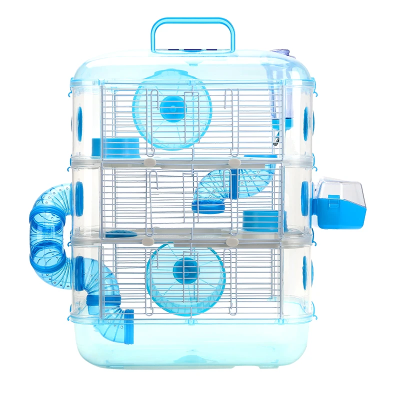 Клетка для хомяков полный комплект золотого медвежьего гнезда супер вилла