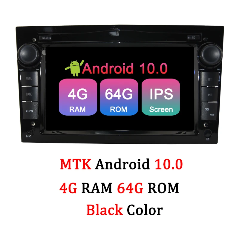 4G 64G IPS Black Автомобильный мультимедийный плеер AUTOTOP Opel Android 2 Din Android 9,0 Opel DVD gps для Astra Meriva Vectra Antara Zafira Corsa Vauxhall - Цвет: 4G 64G IPS Black