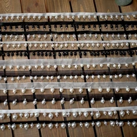 5 meter beaded tassel pearl lace gourd pendant accessories clothing curtain accessories diy handmade bead dress ribbon