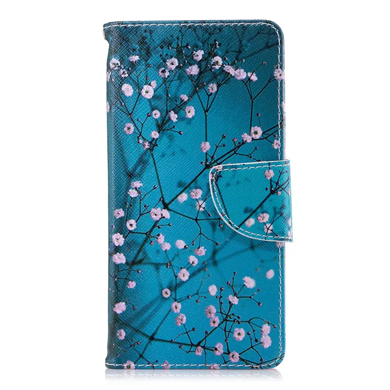 Plum Blossom Чехол для телефона с откидной крышкой чехол для Nokia 2 3 5 6 8 3310 2,1 3,1 5,1 6,1 7,1 в ретро стиле с изображением медведя сливовое дерево капа, высокое качество второй кожаный чехол D07Z - Цвет: Plum Blossom