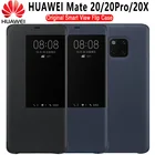Новый чехол HUAWEI Mate 20 Pro, оригинал, Huawei Mate 20 X, чехол с откидной крышкой, смарт-окошком, защитная подставка для Huawei Mate 20X, чехол