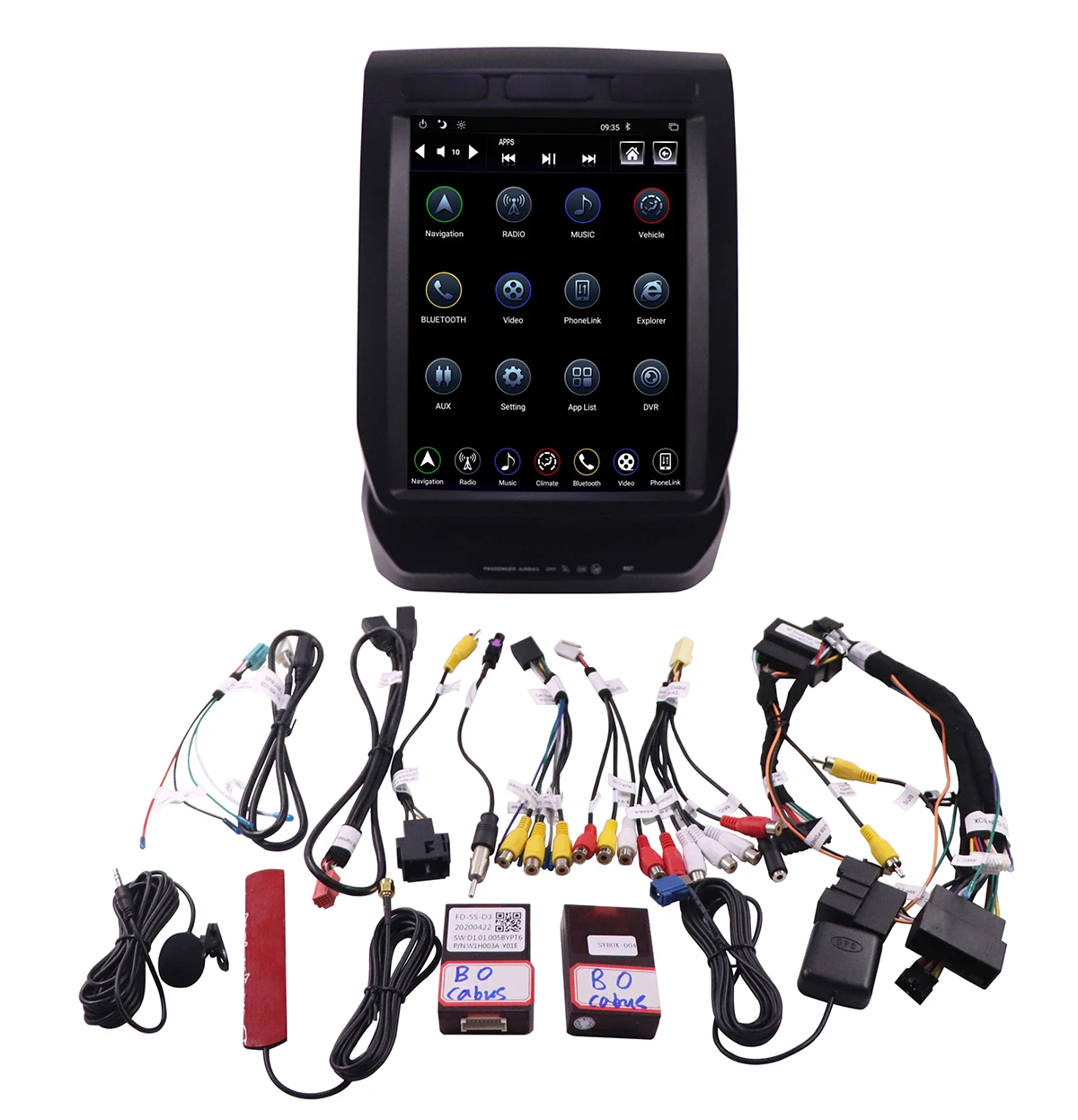 Автомобильный мультимедийный плеер стерео-система на Android 12 1 9 0 дюйма 4 + 64 ГБ для