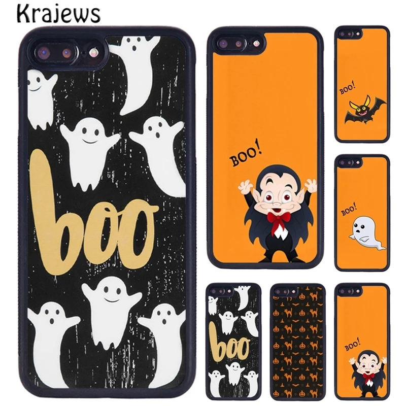 Чехол для телефона с изображением призрака на Хэллоуин iPhone 5 6 S 7 8 plus 11 12 Pro X XR XS Max