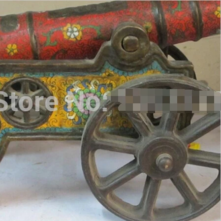 --- 406 +++ 18 &quotискусственная перегородчатая скульптура династии Цин пушка на