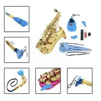 saxophone clean kits 10 in 1 sax cork grease thumb instruments brush screwdriver reed rest cleaning woodwind b8q3