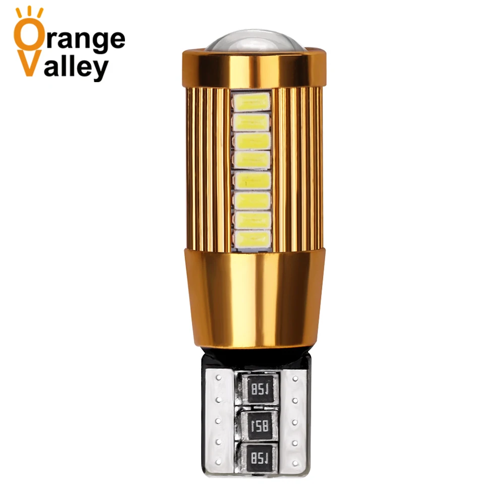 

100PCS T10 501 W5W 168 22 27 30 38 SMD LED 3014 Car Auto Marker Lamp Clearance Lights Interior Light Bulb