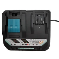 li ion battery charger 3a charging current for makita 12v bl106 bl02 bl104 bl03 power tool dc18re charge plug