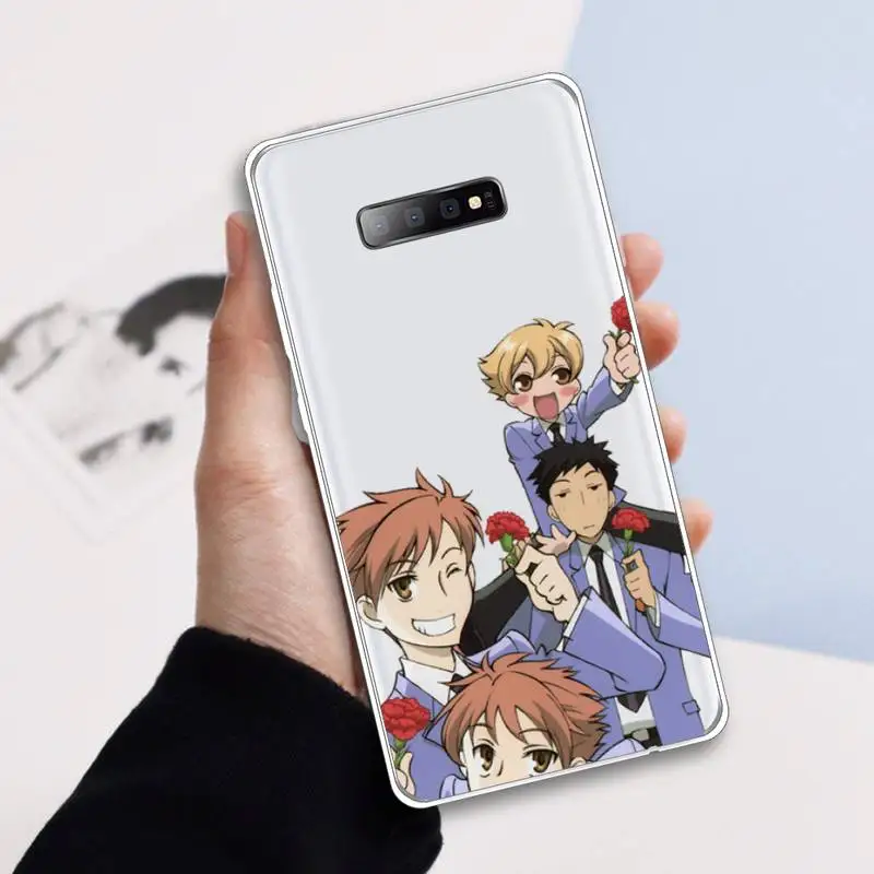 

Oran High School Host Club anime high quality Phone Case Transparent For Samsung Galaxy A 71 21s S note 8 9 10 plus 20 ultra