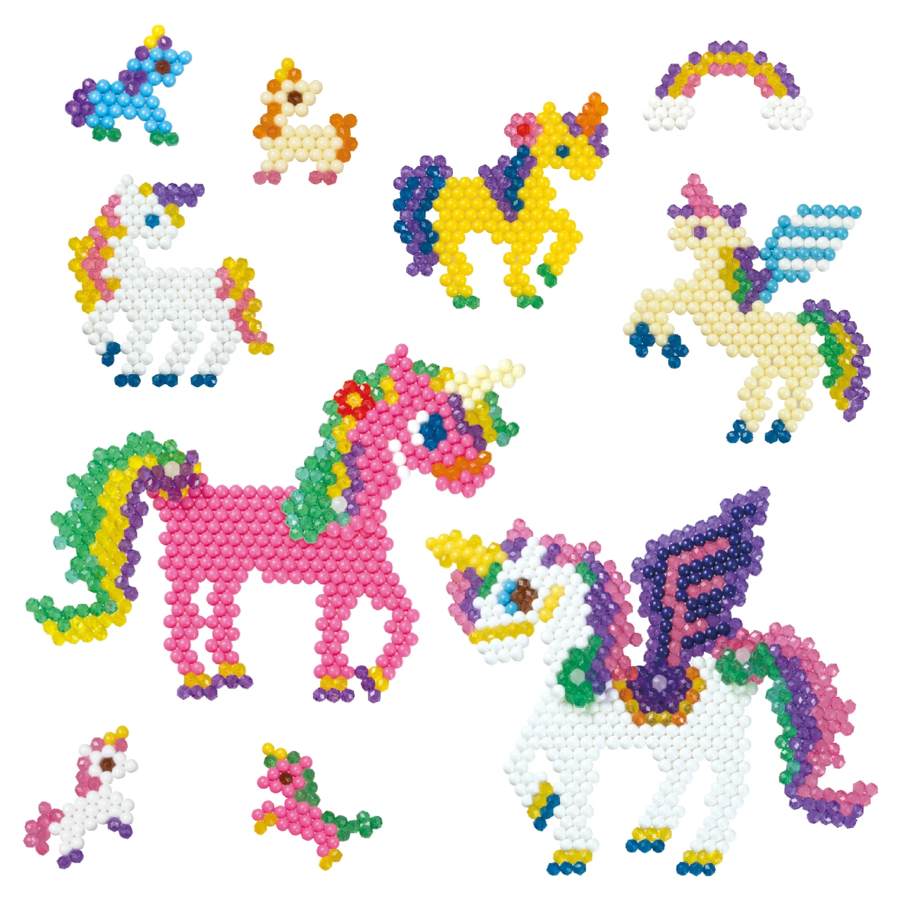 Аквабидс Бусины для воды DIY набор творчества игры с шариками 3D волшебные.