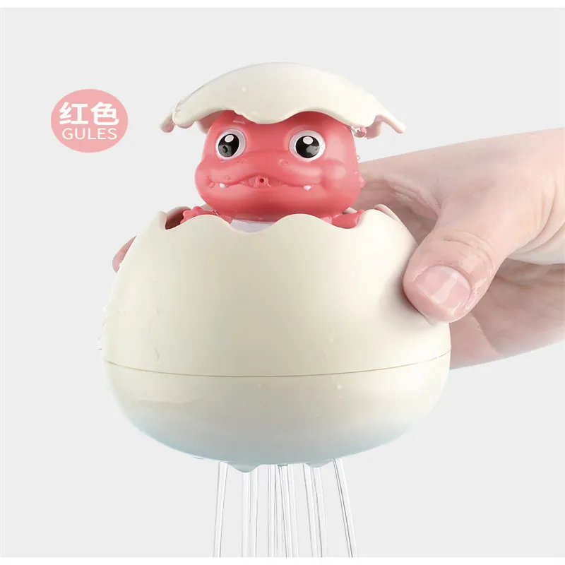 Детское яйцо Дождь Ванна игрушка синий динозавр играя вода детская забавная