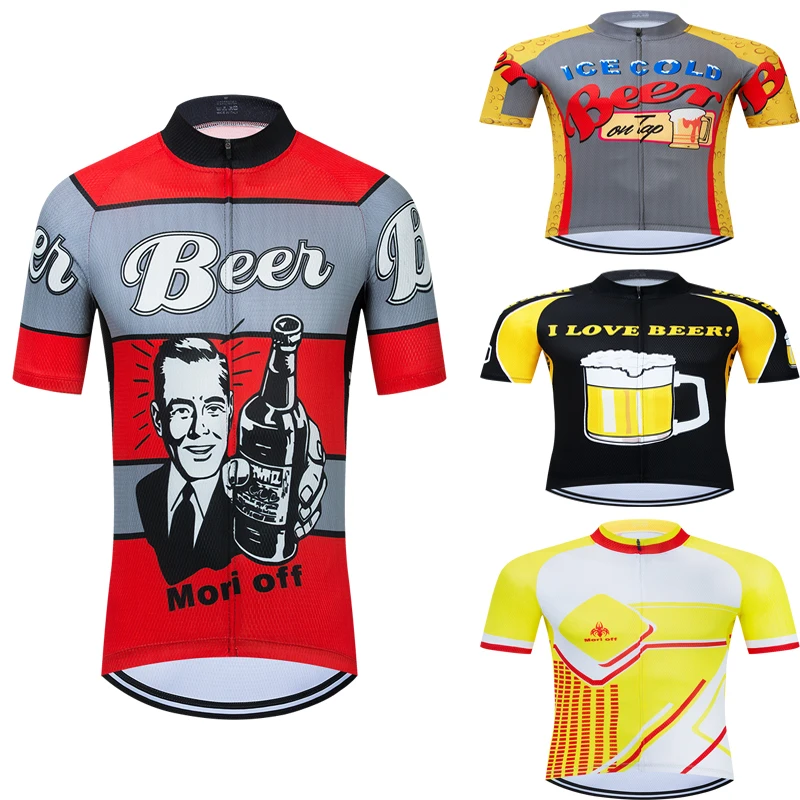 Несколько вариантов мужской Джерси для велоспорта мужская одежда с коротким