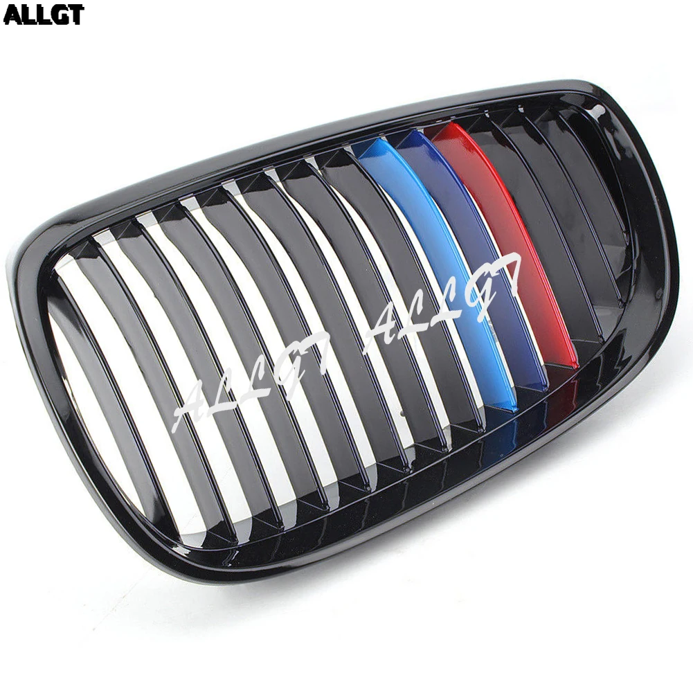 Передняя Центральная решетка грили черный подходит для 2007 2008 2009 2010 BMW E92 E93 328i 335i