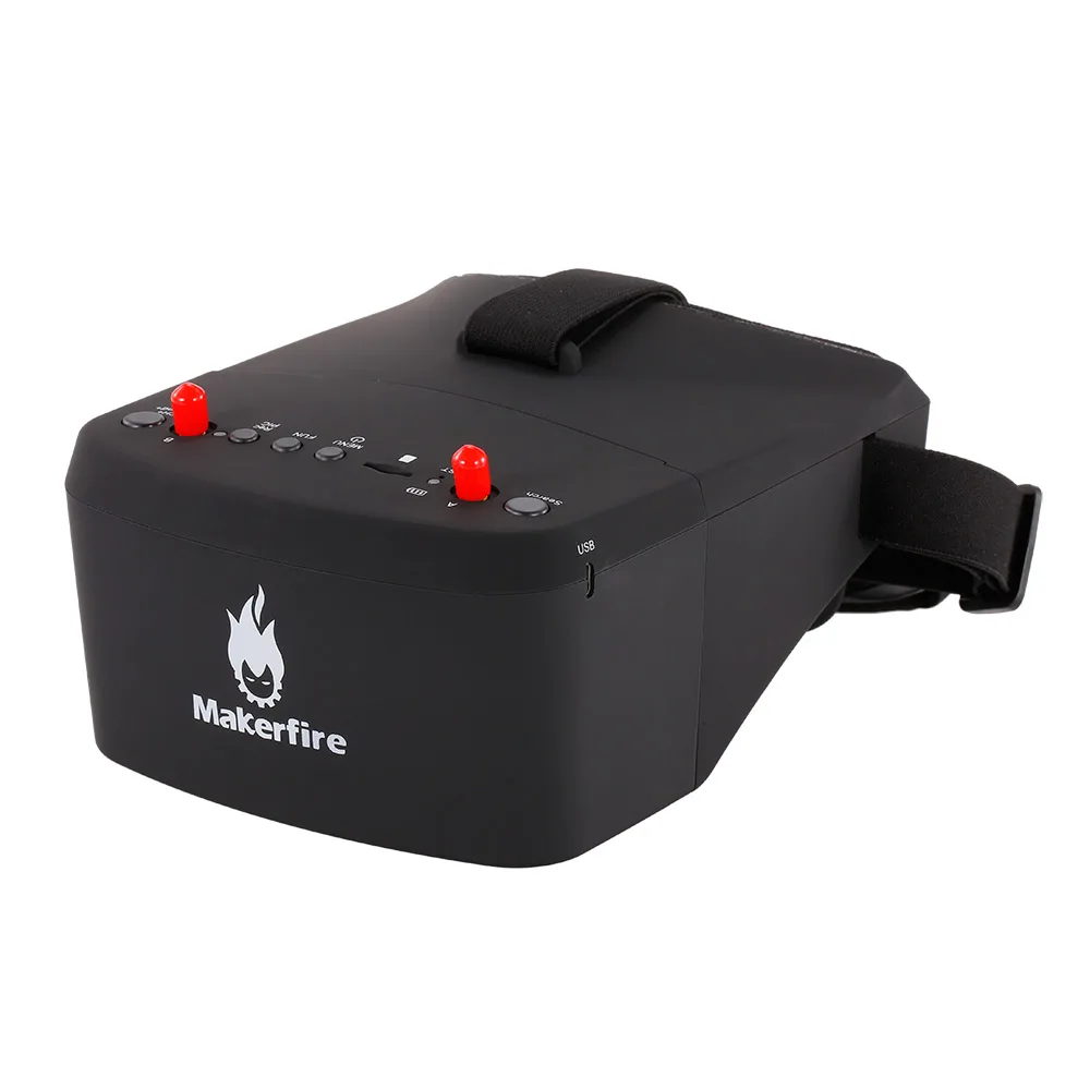 EV800D 5 8G 40CH двойная антенна FPV очки с DVR для QAV 250 220 210 гоночный Квадрокоптер|Детали и