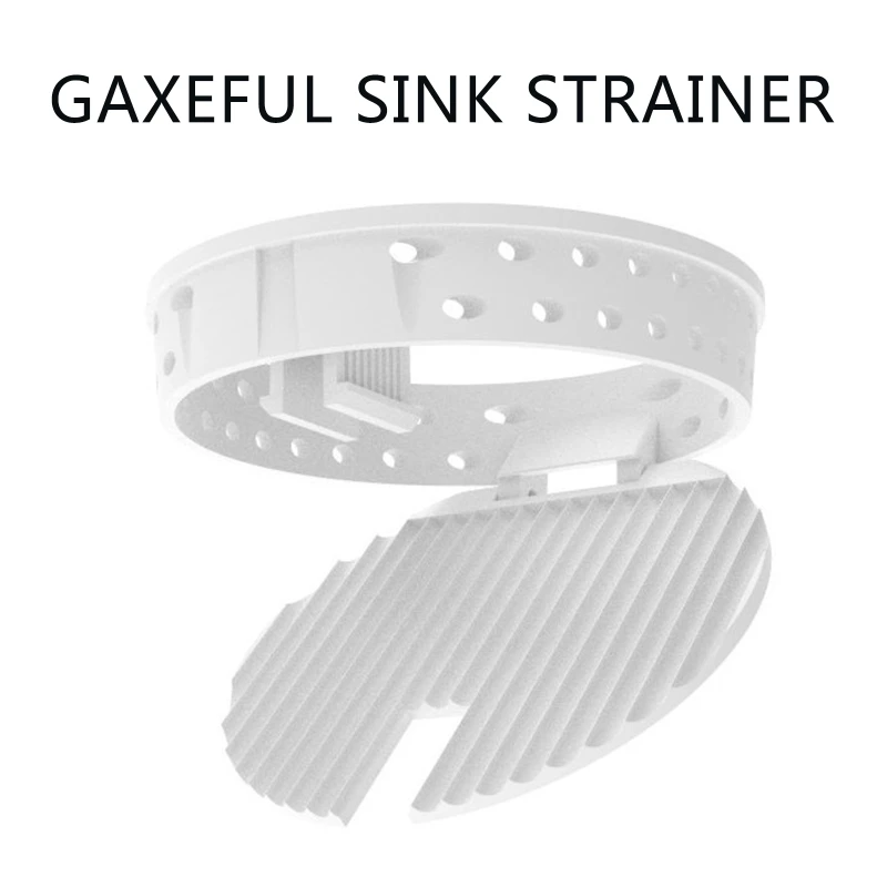 

Plastic Gaxeful Sink Strainer Kitchen Filter Drain with Post Stopper Waste Plug Home Bathroom Tool X37B