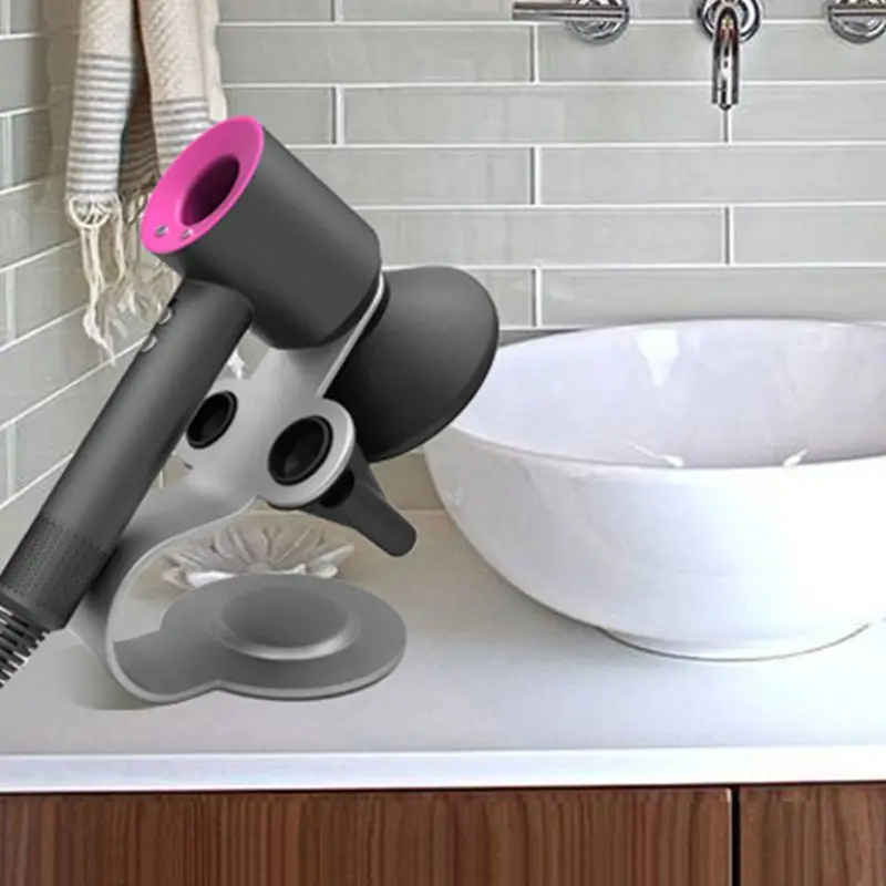 1 шт. Премиум подставка держатель для Dyson фен диффузор и две насадки(подставка) Нержавеющая сталь домашние Фены аксессуары