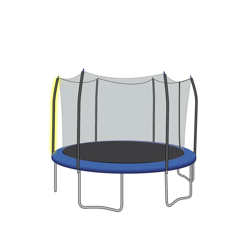 Батут Безопасность Чистая сетки сетка для батута 8Ft 244 см кадров батут Запчасти