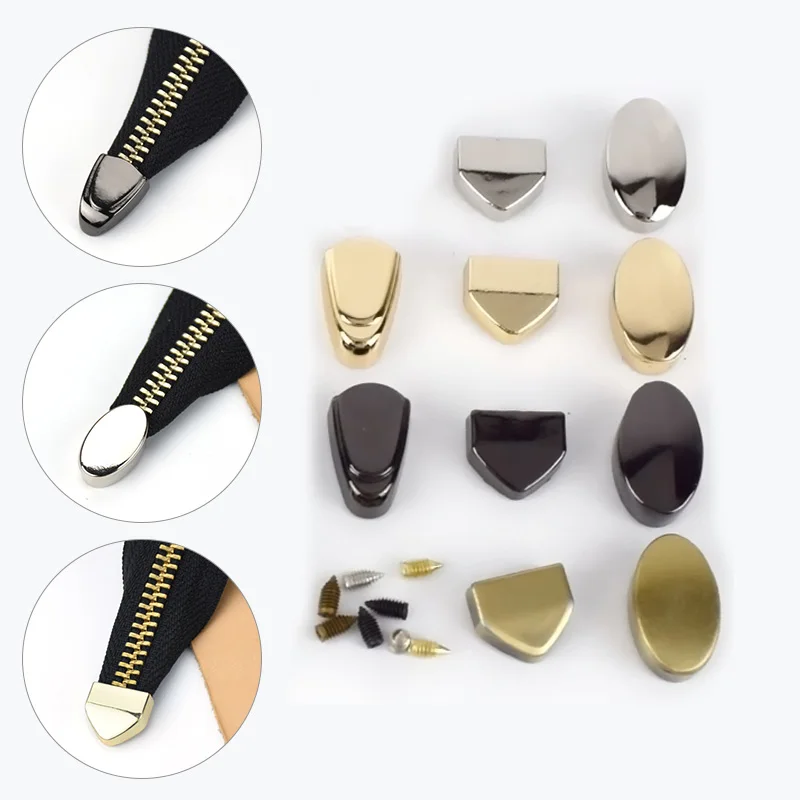 10 шт. тянуть нож тэйл-Лок пряжки с зажимом металлическая молния шнур единый