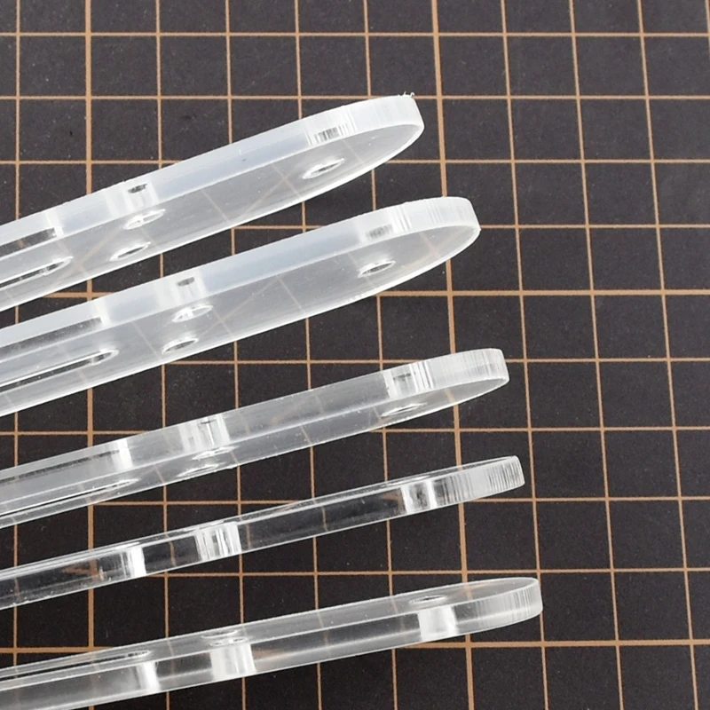 1 шт. акриловый кожаный шаблон пряжка для ремня наконечник кожевенного ремесла