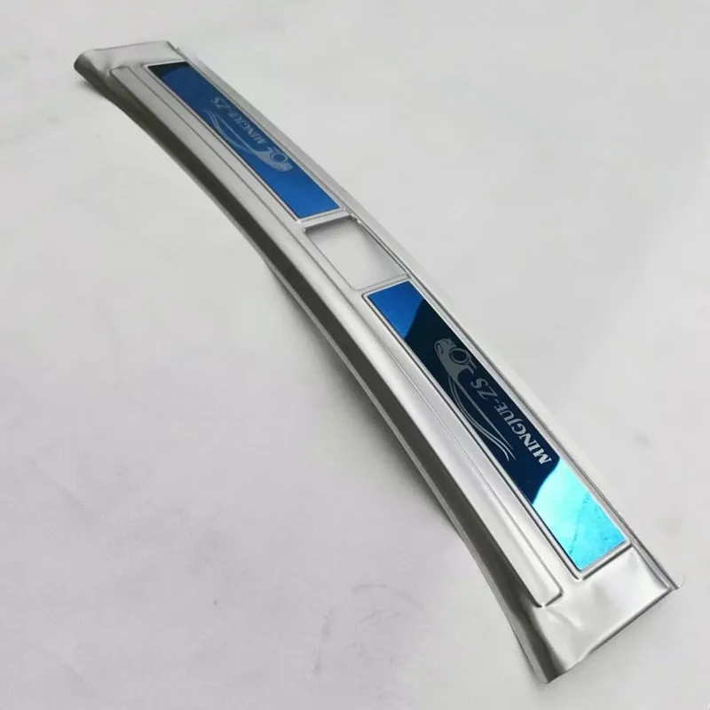 Авто Задний бампер протектор отделка интерьера для MG ZS 2019 нержавеющая сталь авто