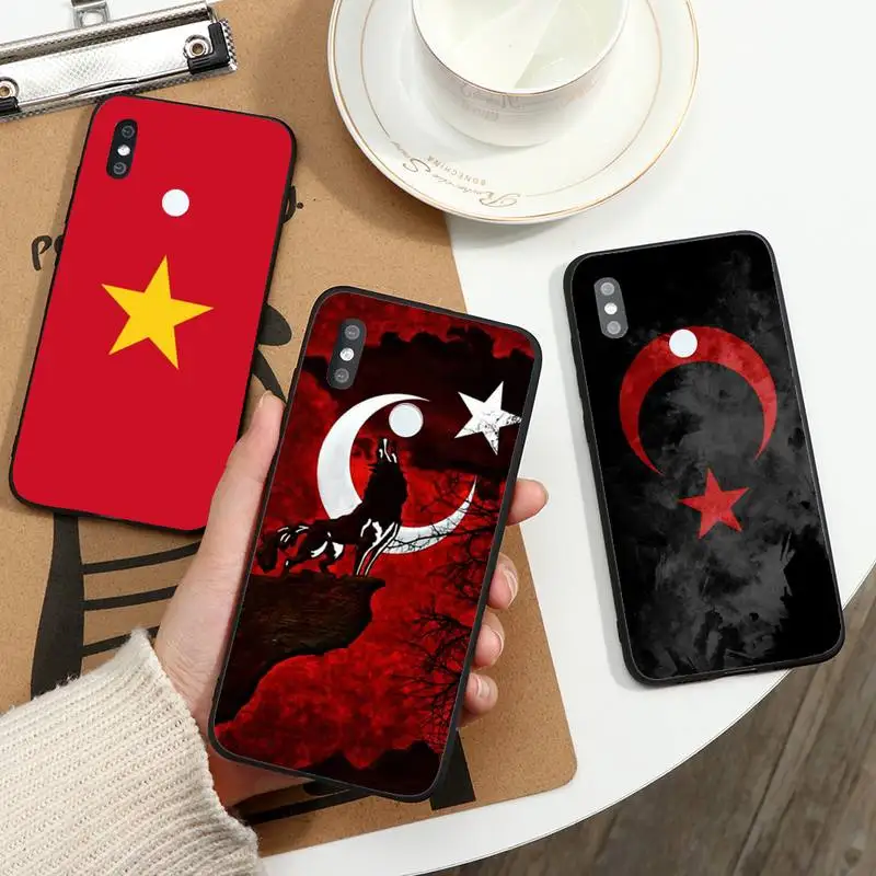 

National National flag azerbaijan Phone Case For Xiaomi Redmi note 7 8 9 11 t s 10 A pro lite funda shell coque cover