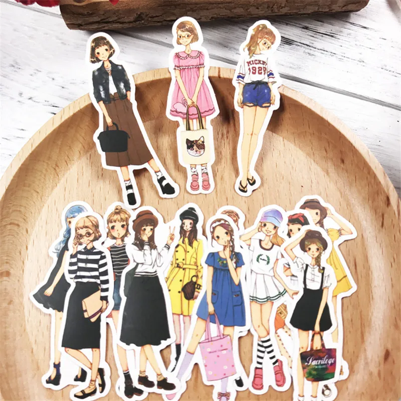 1 упаковка водонепроницаемые наклейки для девочек|Наклейки творчества| |