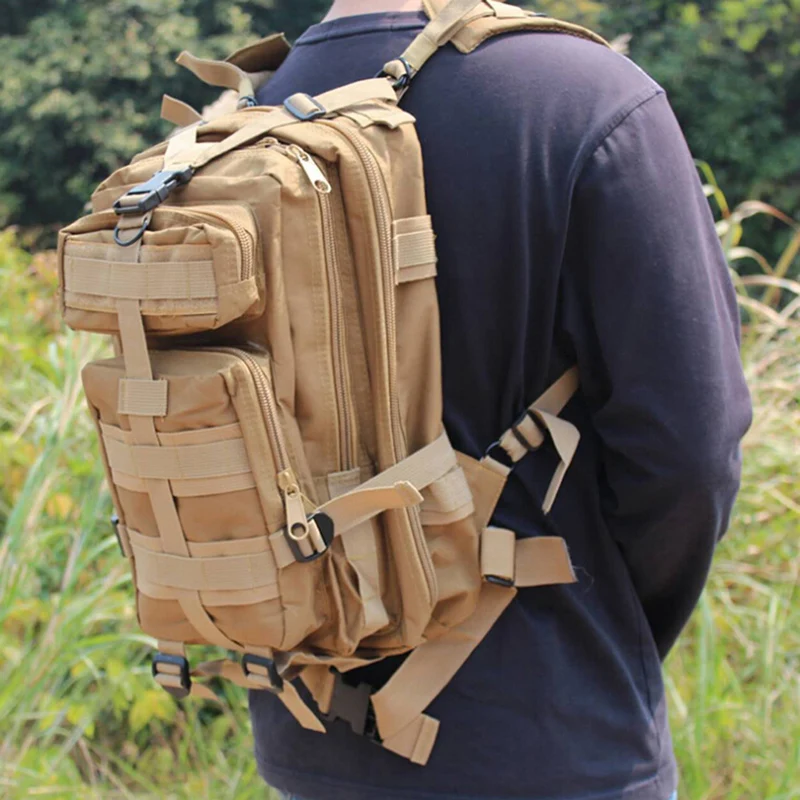 

Men Military Tactical Backpack Camouflage Outdoor Sport Hiking Camping Hunting Bags Travelling Trekking Rucksacks Bag