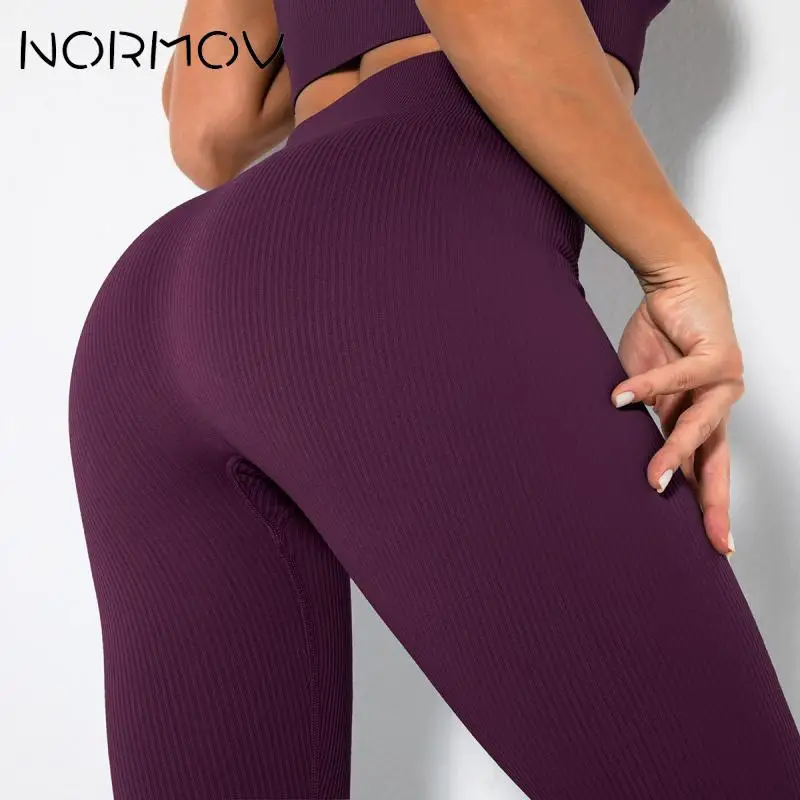 

NORMOV Sport Legging Women High Waist Push Up Gym Workout Leggings ButtLift Fitness Clothing Women Running Women Yoga Pants