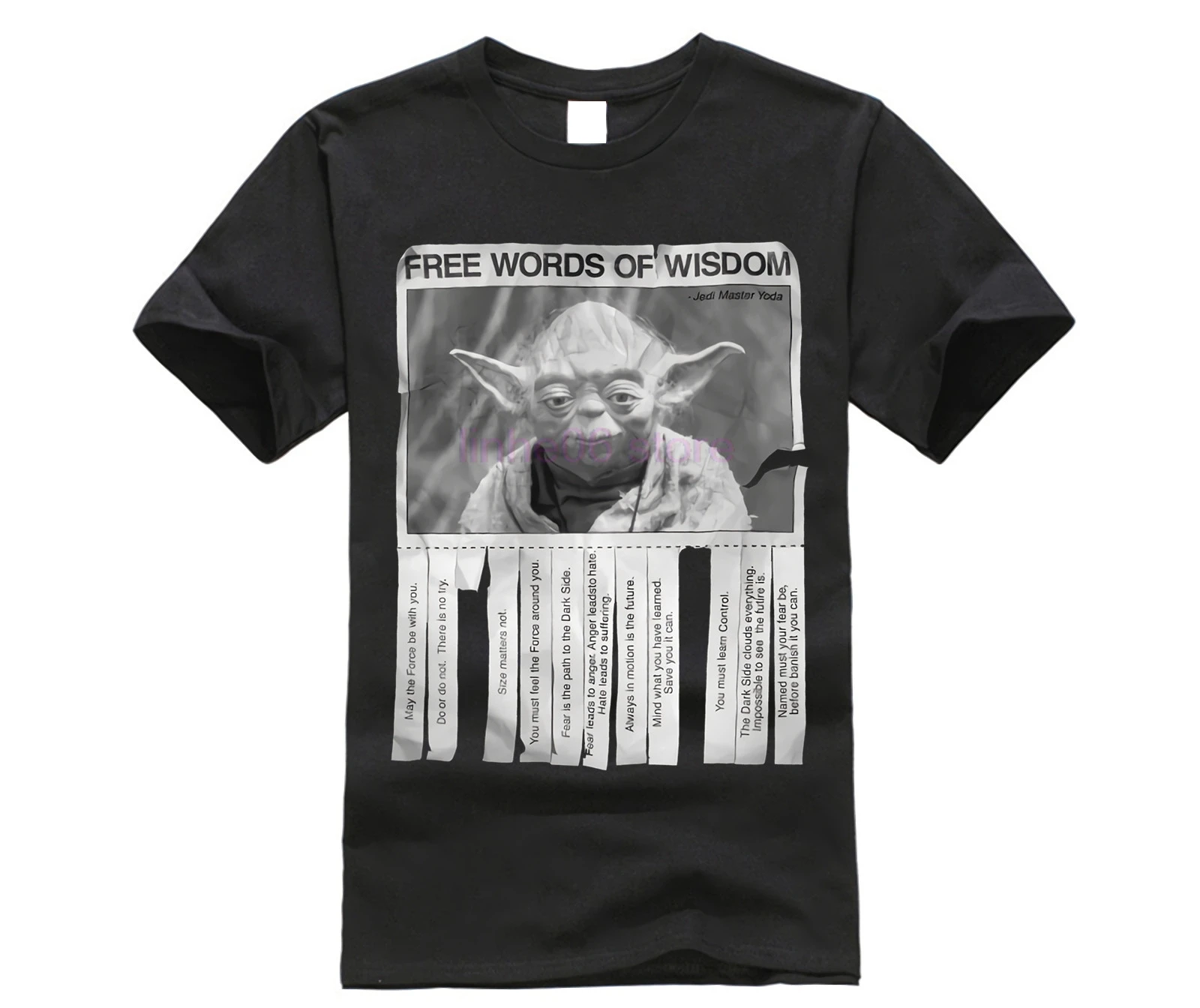 GILDAN Star Wars Yoda футболки топы 100% хлопок вырез лодочкой Мужская футболка 4XL новое
